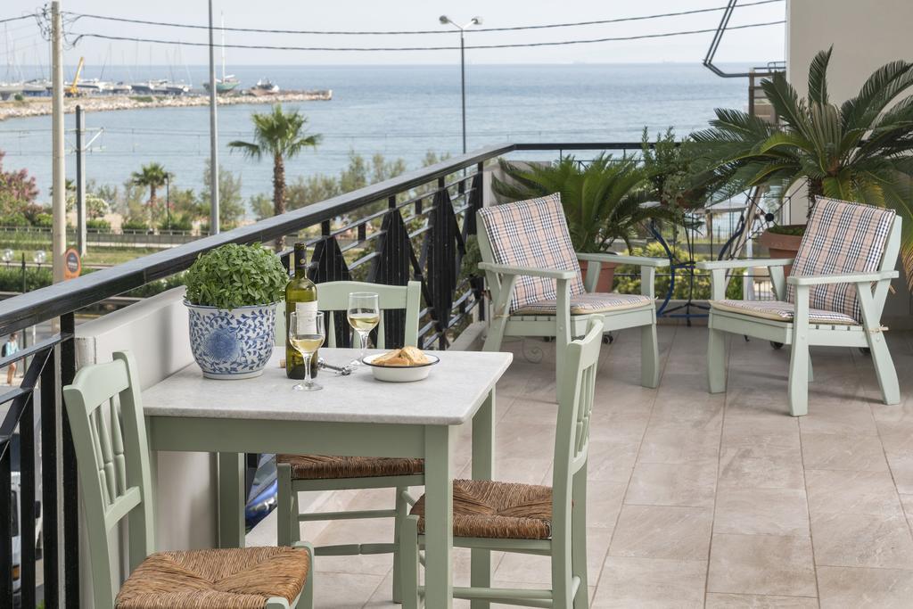 Unique Flat With Sea View At Edem Beach - A Seafront Property By Athenian Homes Eksteriør billede